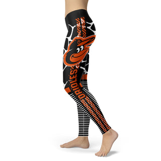 Awesome Light Attractive Baltimore Orioles Leggings