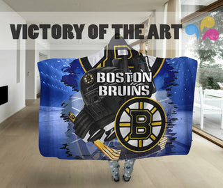 Special Edition Boston Bruins Home Field Advantage Hooded Blanket
