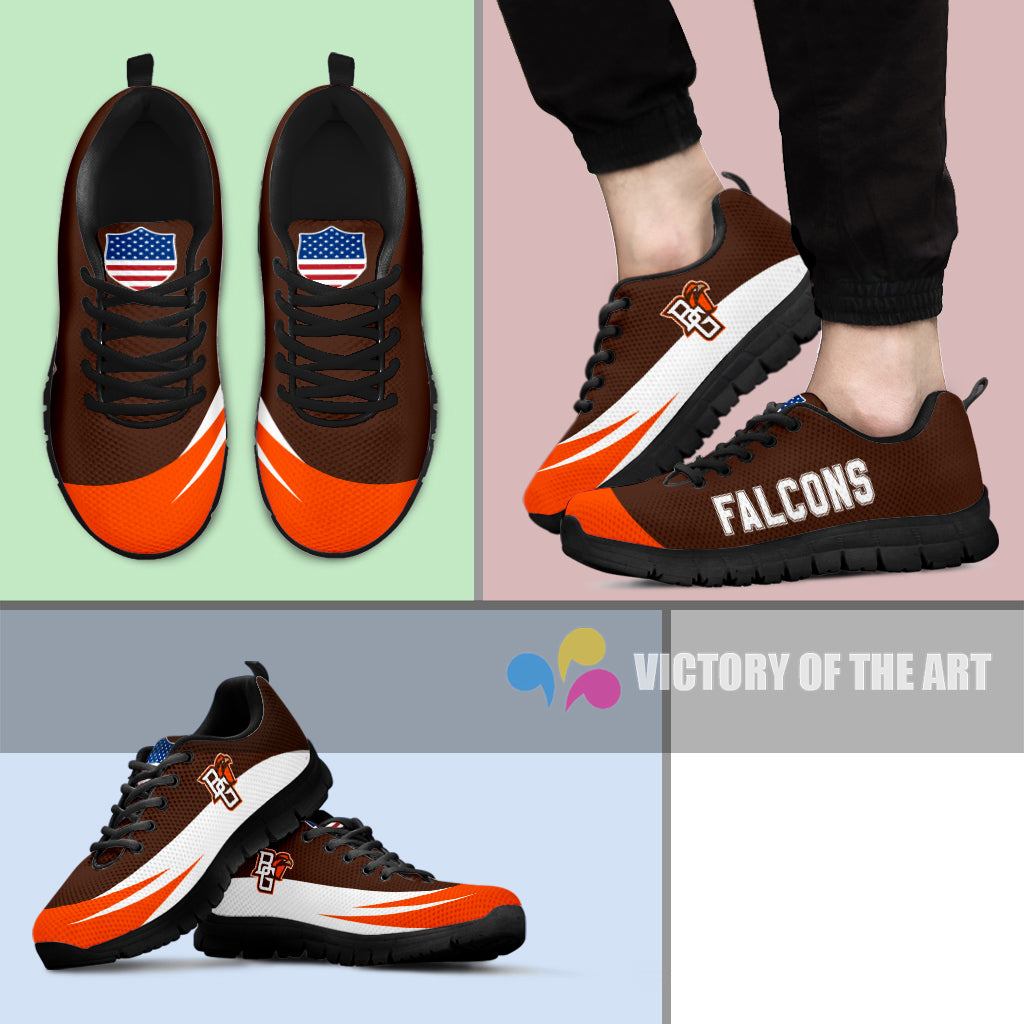 Special Gift Logo Bowling Green Falcons Sneakers