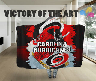 Special Edition Carolina Hurricanes Home Field Advantage Hooded Blanket