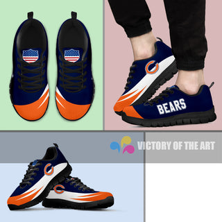 Special Gift Logo Chicago Bears Sneakers