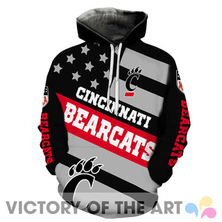 American Stars Proud Of Cincinnati Bearcats Hoodie