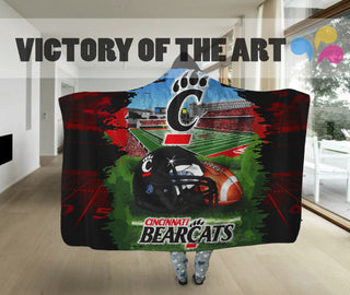Special Edition Cincinnati Bearcats Home Field Advantage Hooded Blanket