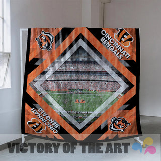 Pro Cincinnati Bengals Stadium Quilt For Fan