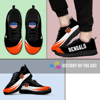 Special Gift Logo Cincinnati Bengals Sneakers