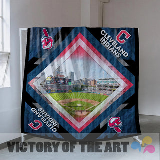 Pro Cleveland Indians Stadium Quilt For Fan