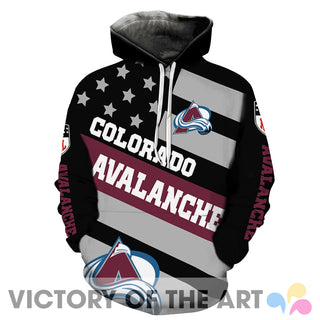 American Stars Proud Of Colorado Avalanche Hoodie