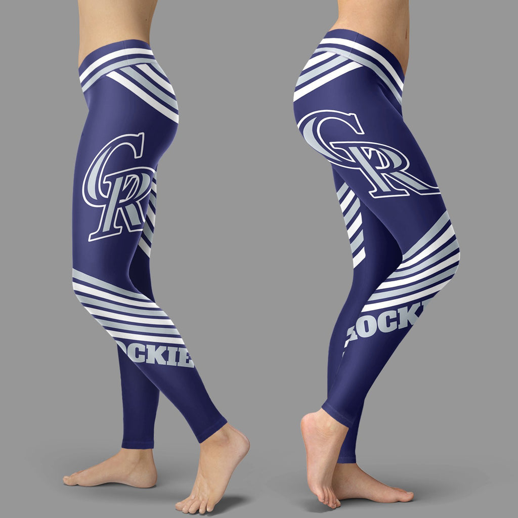 The Beautiful Attractive Colorado Rockies Leggings