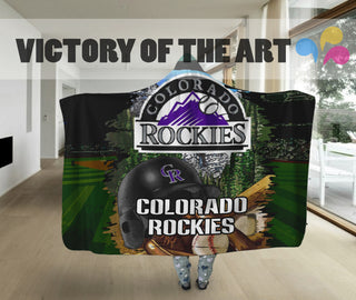 Special Edition Colorado Rockies Home Field Advantage Hooded Blanket