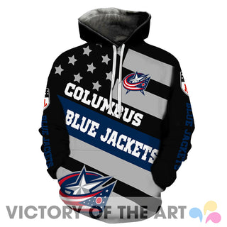 American Stars Proud Of Columbus Blue Jackets Hoodie