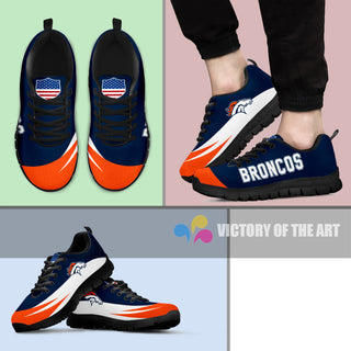 Special Gift Logo Denver Broncos Sneakers