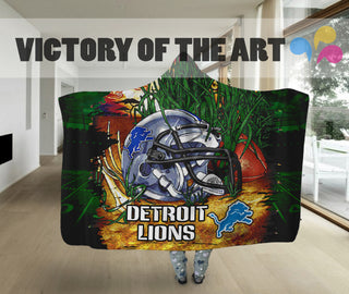 Special Edition Detroit Lions Home Field Advantage Hooded Blanket