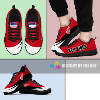 Special Gift Logo Detroit Red Wings Sneakers