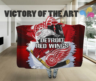 Special Edition Detroit Red Wings Home Field Advantage Hooded Blanket