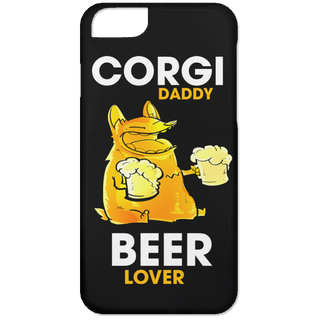 Corgi Daddy Beer Lover Phone Cases