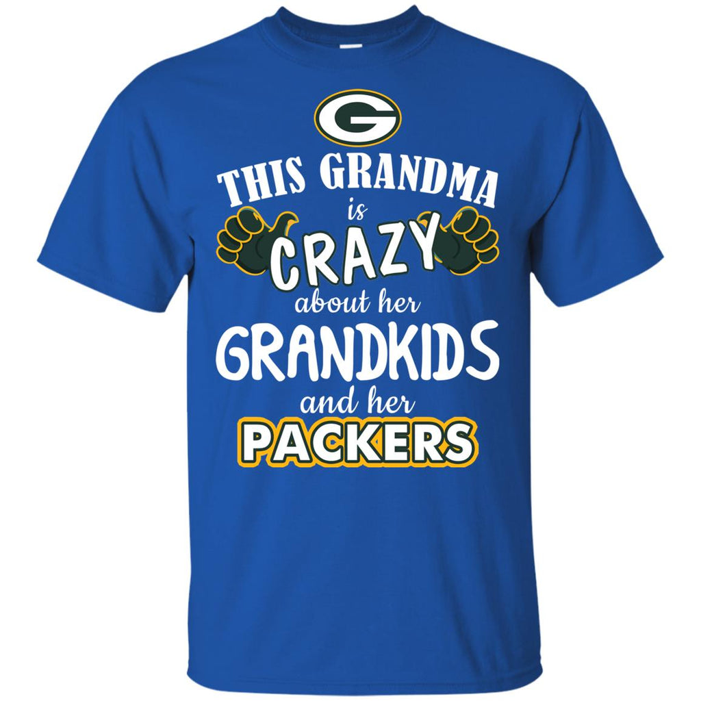 This Grandma Is Crazy About Her Grandkids And Her Packers Tshirt