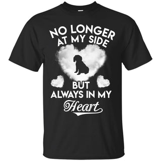 No Longer At My Side But Always In My Heart Poodle Tshirt For Poo Lover