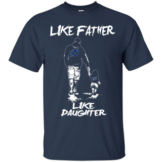 Great Like Father Like Daughter Tampa Bay Lightning Tshirt For Fans