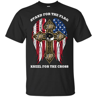 Stand For The Flag Kneel For The Cross Anaheim Ducks Tshirt