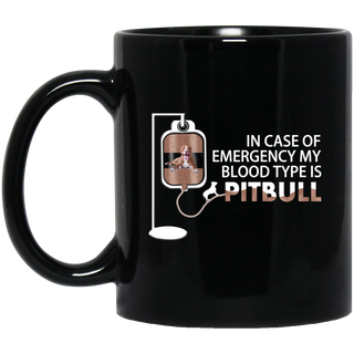 Nice Pitbull Mugs - My Blood Type Is Pitbull, is an awesome gift