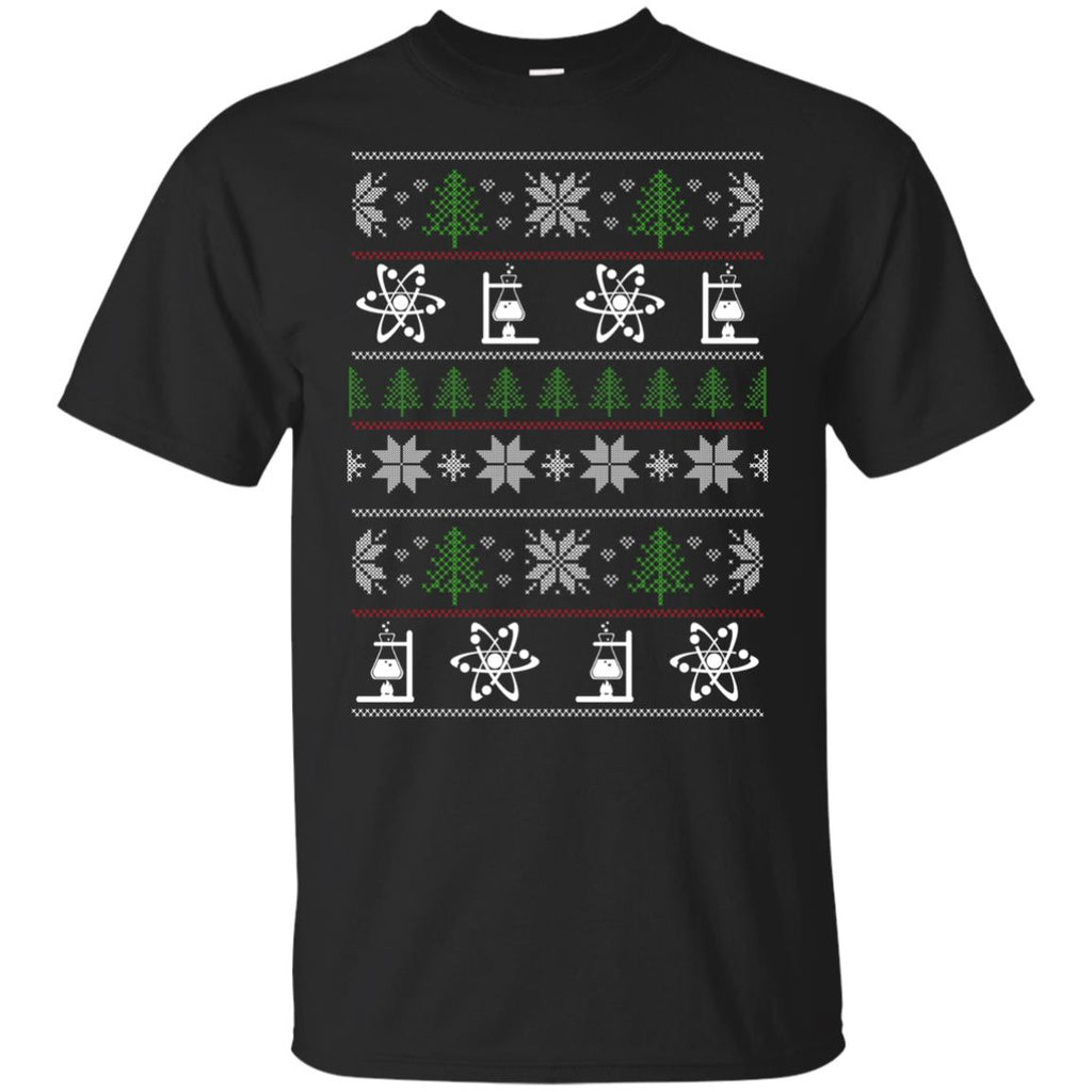 Ugly Sweater Chemist Symbol Tee Shirt Gift