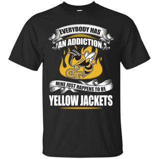 Everybody Has An Addiction Mine Just Happens To Be Georgia Tech Yellow Jackets Tshirt