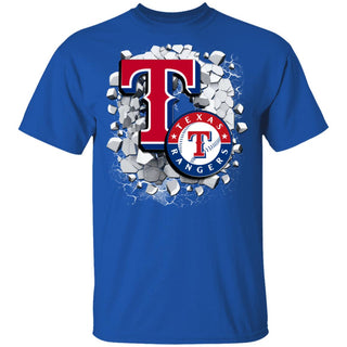 Amazing Earthquake Art Texas Rangers T Shirt