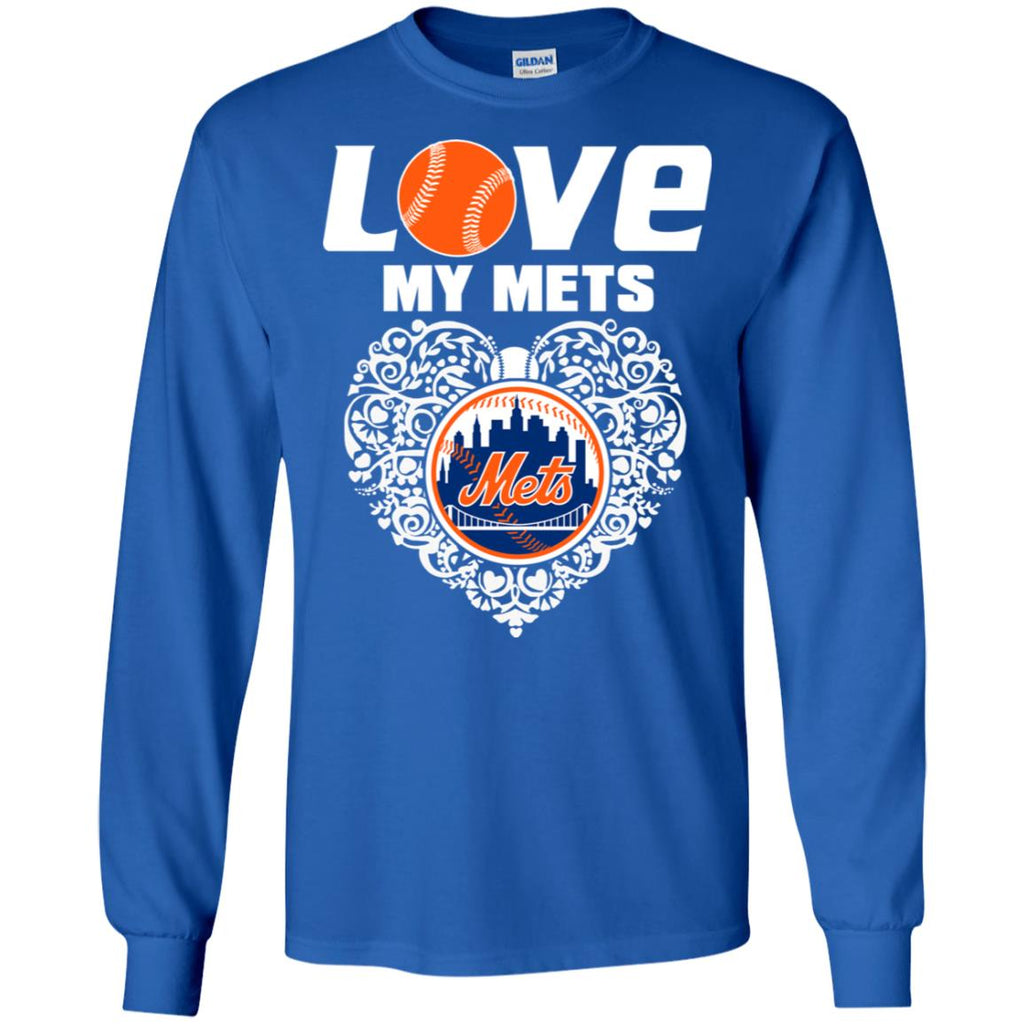 I Love My Teams New York Mets T Shirt