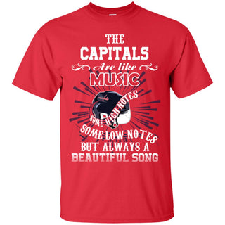 The Washington Capitals Are Like Music Tshirt For Fan