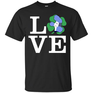 Funny Poodle Tshirt Love Animals St. Patrick's Day Gift