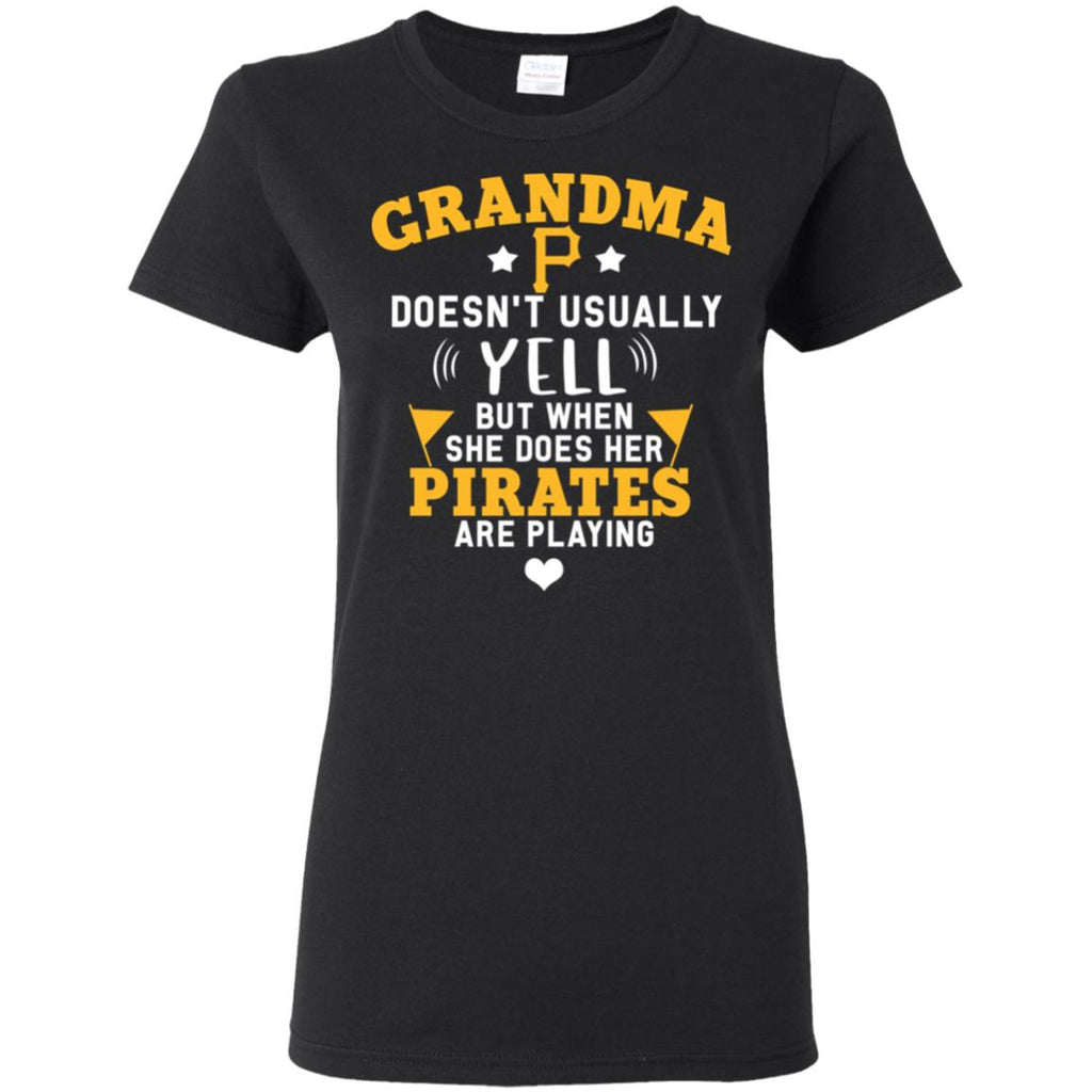 Cool But Different When She Does Her Pittsburgh Pirates Are Playing T Shirts