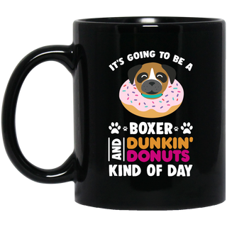 A Boxer And Donut