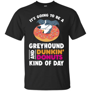 A Greyhound And Donut