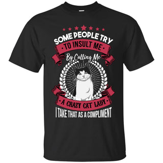 I Take That As A Compliment Cat Tshirt for kitten gift