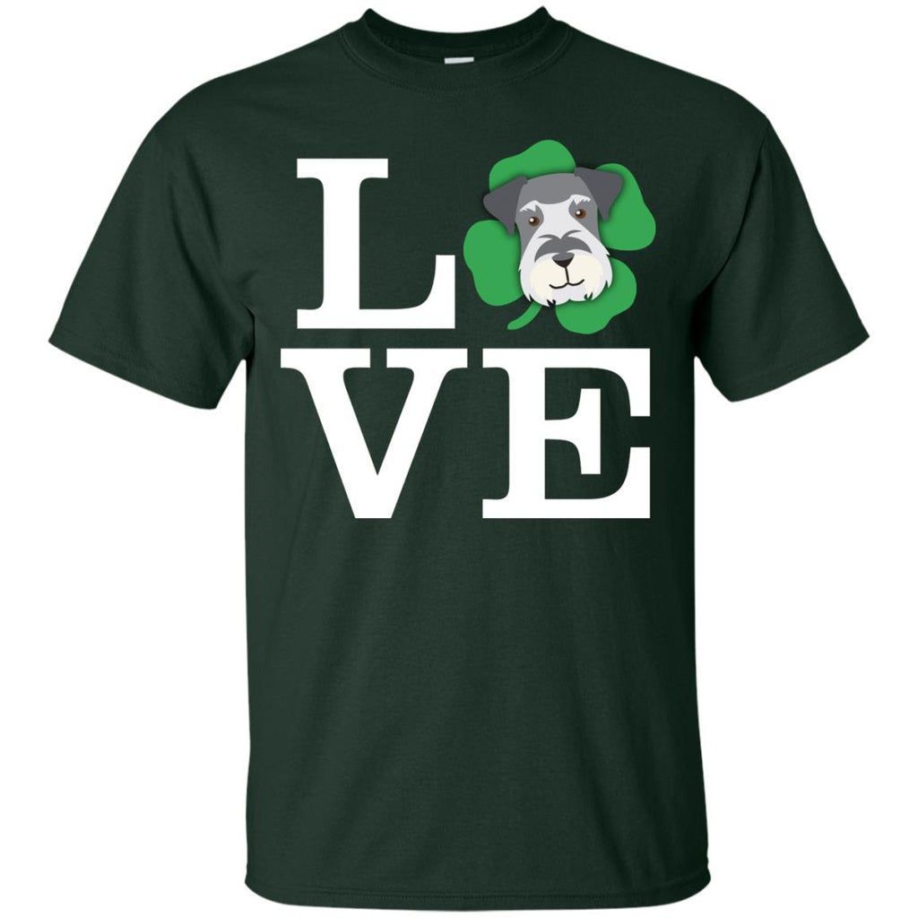 Funny Schnauzer Tshirt Love Animals Miniature Terrier Dog Gift