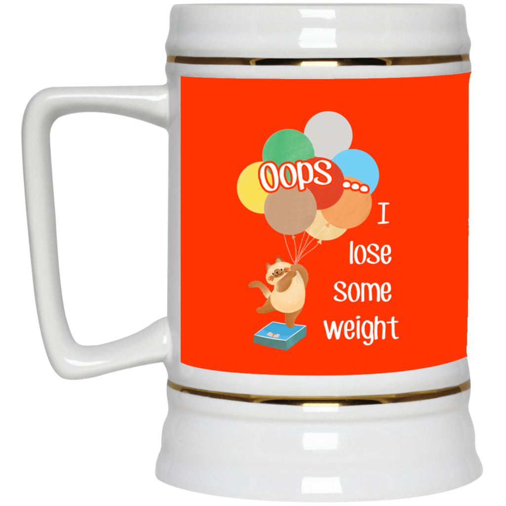Oops I Lose Some Weight Cat Mugs