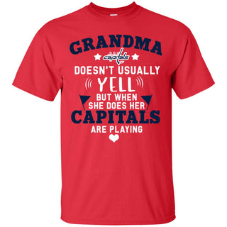 Cool But Different When She Does Her Washington Capitals Are Playing Tshirt