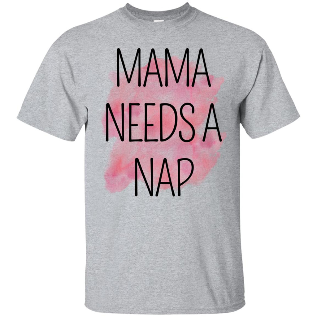 Mama Needs A Nap Camping Tee Shirt For Lover