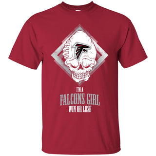 Atlanta Falcons Girl Win Or Lose Tee Shirt
