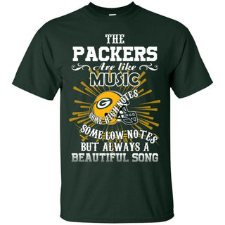 The Green Bay Packers Are Like Music Tshirt For Fan