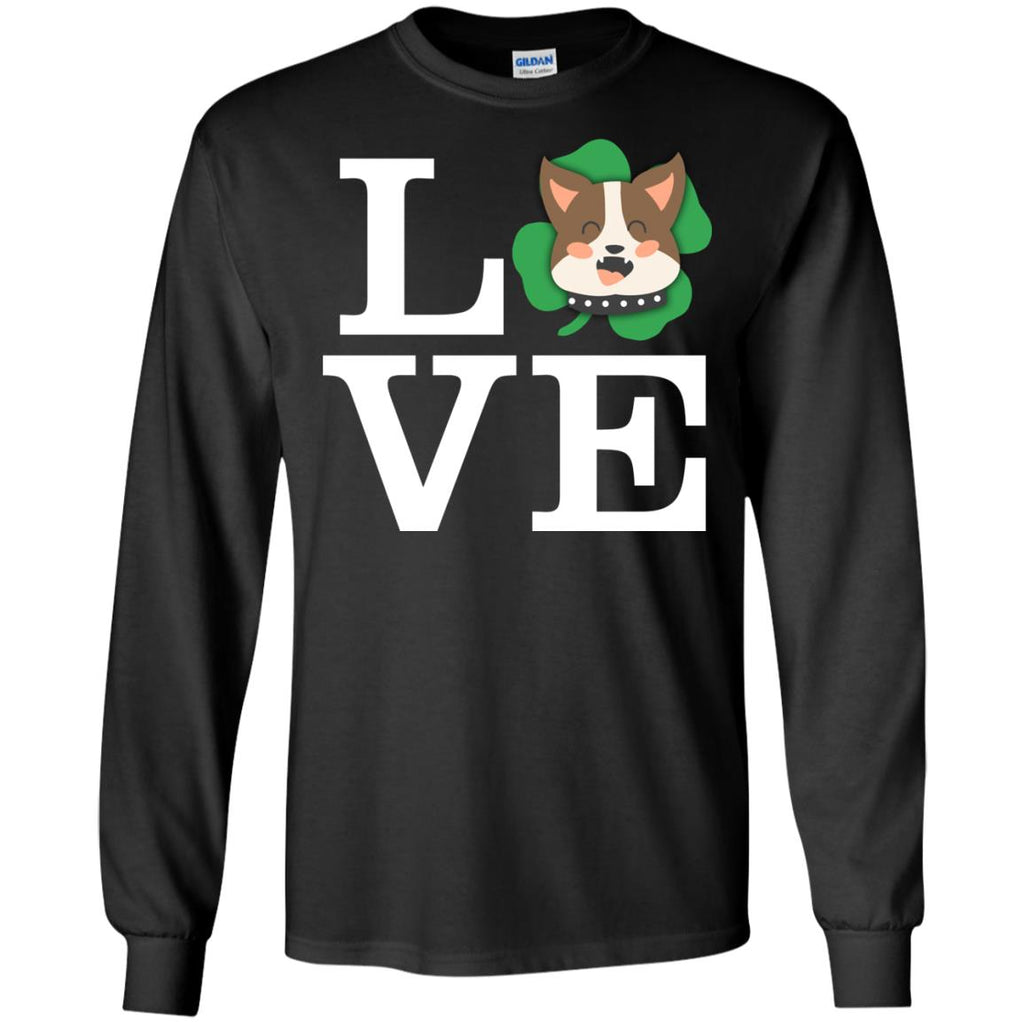 Funny Pitbull Tshirt Love Animals St. Patrick's Day Pittie Dog Gift