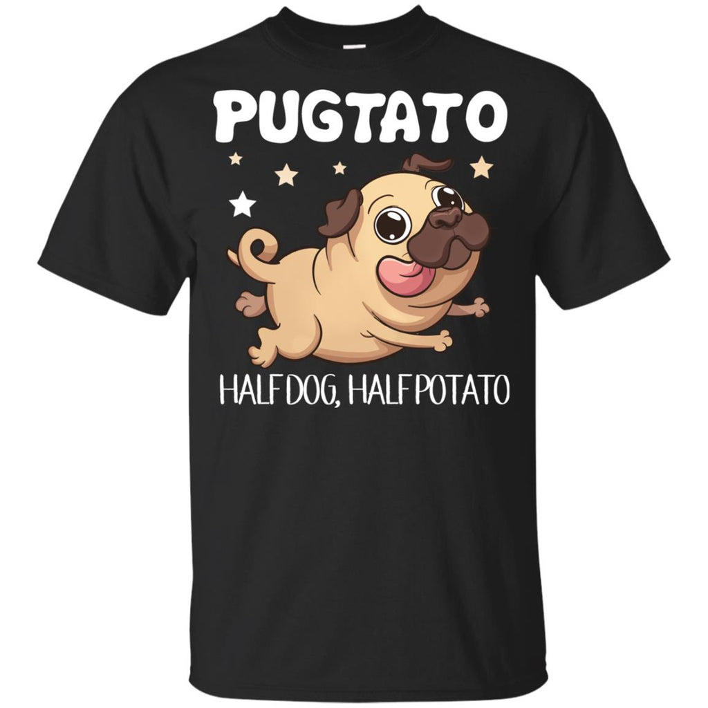 Funny Pugtato Pug Tshirt For Puppy Lover