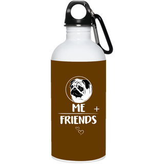Pug Friends Water Bottles