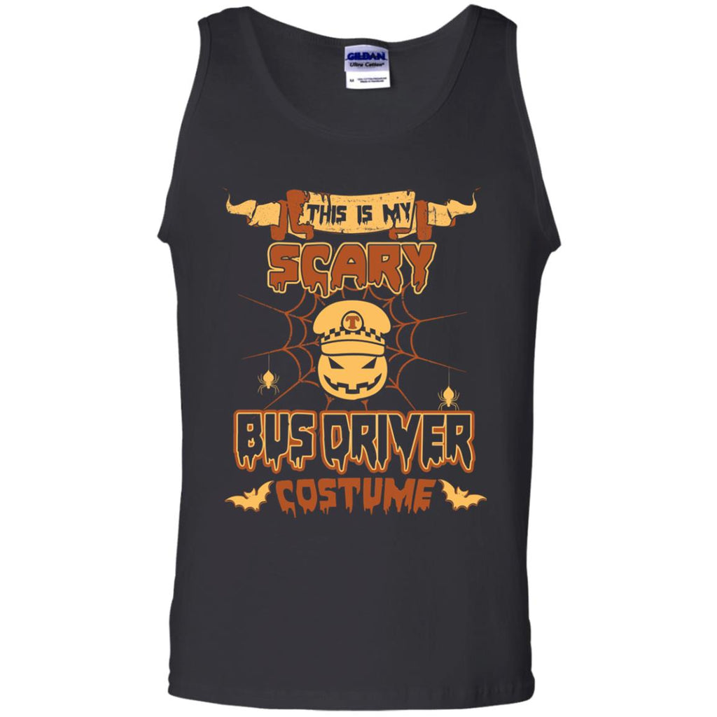 This Is My Scary Bus Driver Costume Halloween Tee Shirt