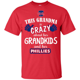 This Grandma Is Crazy About Her Grandkids And Her Philadelphia Phillies T Shirt