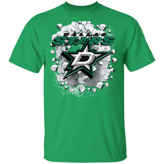 Amazing Earthquake Art Dallas Stars T Shirt