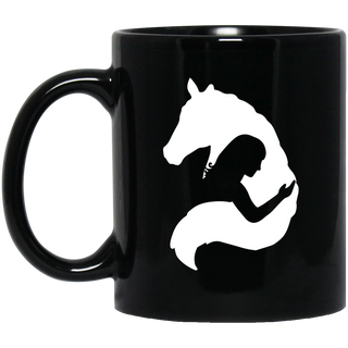 Hugging - Horse Mugs