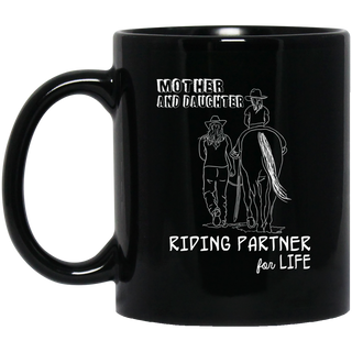Mother And Daughter - Riding Partner For Life - Horse Mugs
