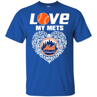 I Love My Teams New York Mets T Shirt