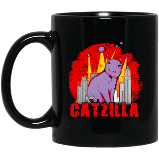 Nice Cat Mugs - Catzilla, is cool gift for your friends and family